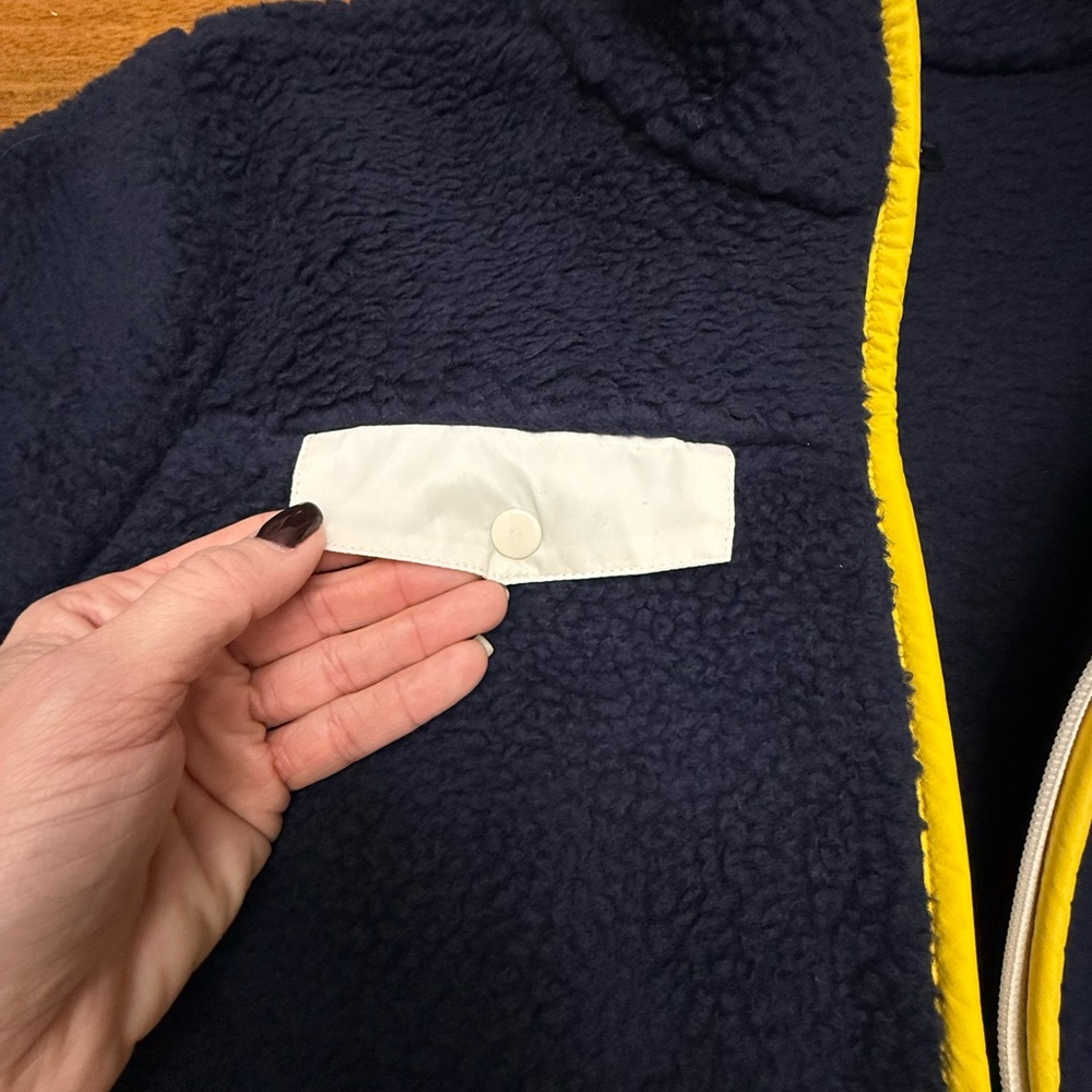 Talbots Sherpa Colorblock Jacket 1X - Picture 5 of 10